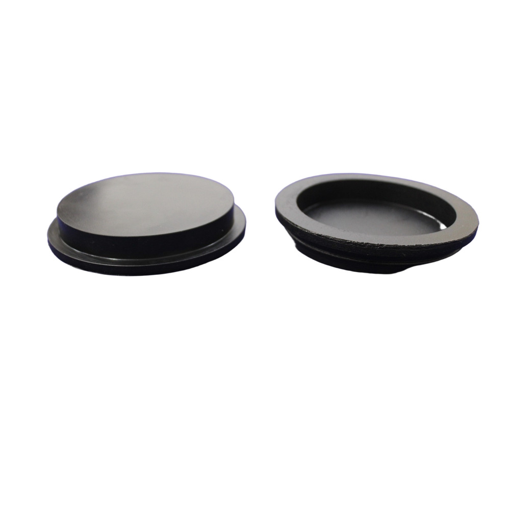 Rubber Cap  Black With Lock - Feature: High Tensile Strength