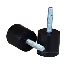 Rubber Mounts - Color: Black