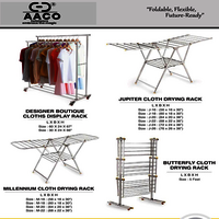 Jupiter Cloth Drying Rack - Material: Stainless Steel