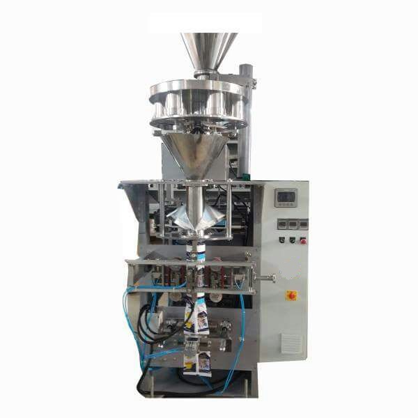 Collar Type Pouch Packaging Machine - Stainless Steel, L: 2000 Mm, W: 1150 Mm, H: 1800 Mm | 3-6 Tracks, Max Speed 4000 Pouches/hour, Electric Drive