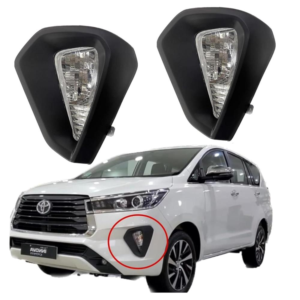 Front Bumper/corner Light For Toyota Innova Crysta Type 2 New Model With Bezzel - Body Material: Plastic