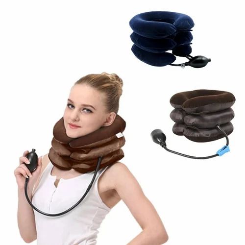 3 Layer Neck Traction Air Bag - Color: Green
