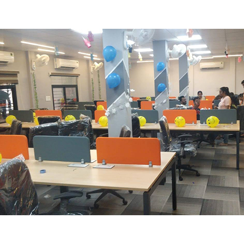 Modular Office Workstation - Color: As Per Requirement
