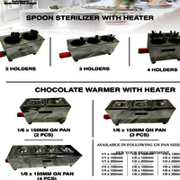 Chocolate Warmer With Heater - Material: Stainless Steel