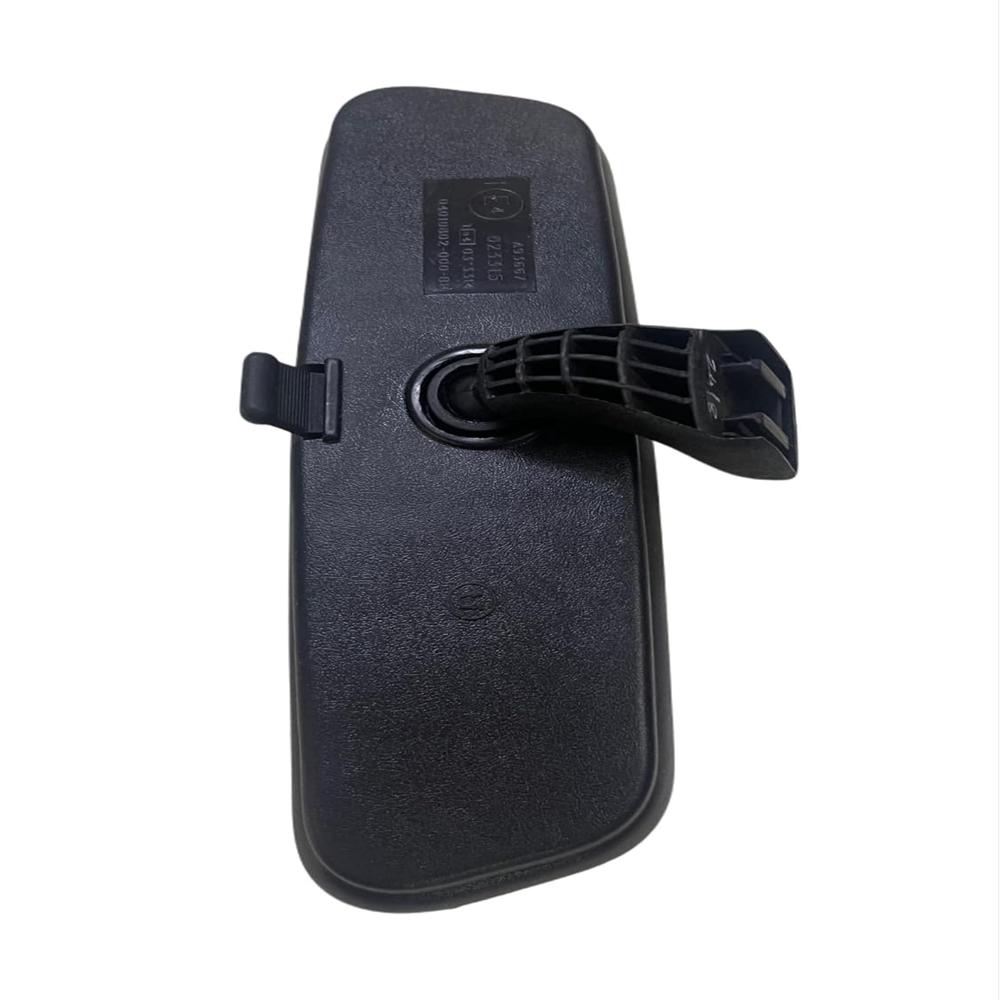 K D Inner Rear View Mirror For Mahindra Scorpio, Bolero Neo, Getaway, Thar, Tuv 300, Black (Orignal) - Body Material: Plastic