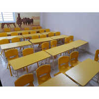 2 Seater Classroom Desk - Application: Schools & Institutes