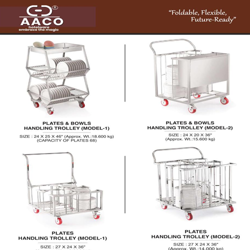 PLATES HANDLING TROLLEY