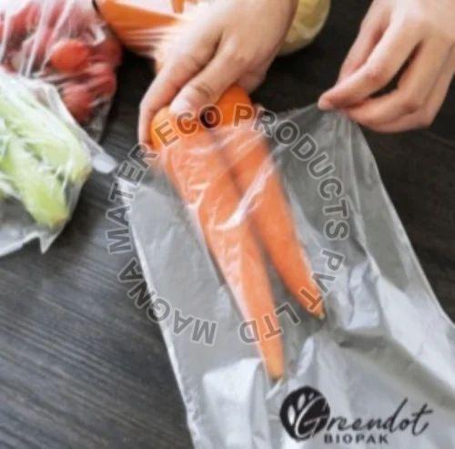 Compostable Fruit And Vegetable Bags - Color: Transparent