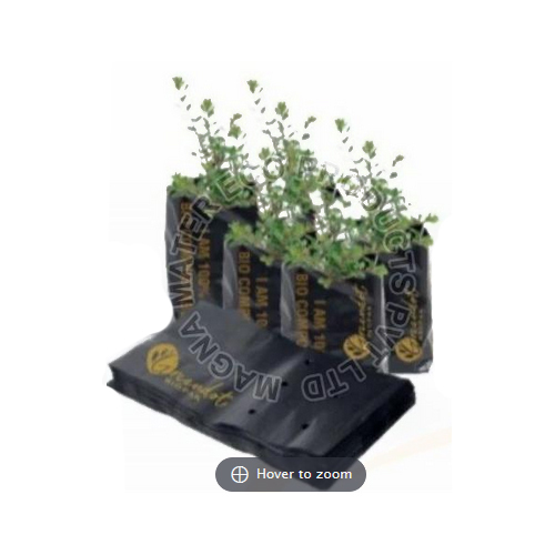 Compostable Nursery Bags - Color: Black
