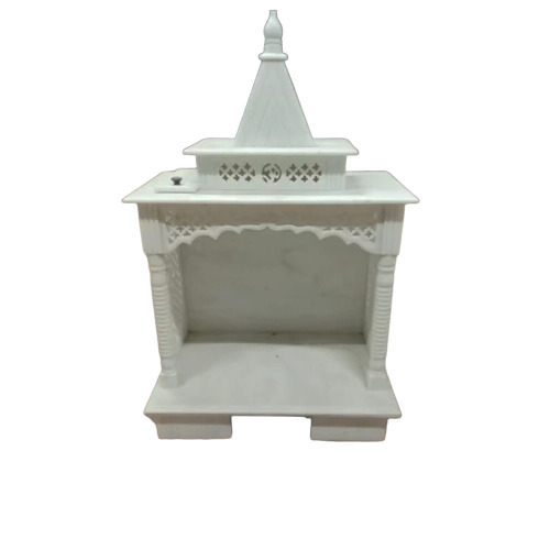30 फीट सफेद संगमरमर का मंदिर