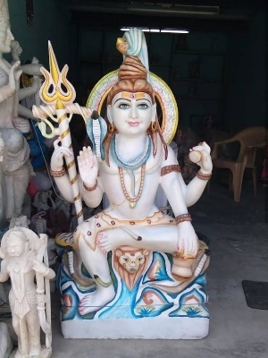 Marble Shiva Statue