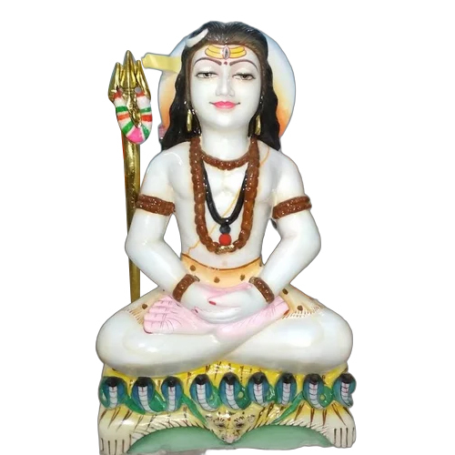 Marble Guru Gorakhnath Nath Statue - Color: Customized