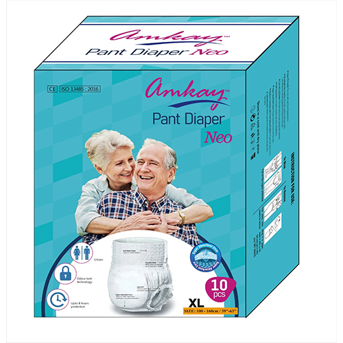 Amkay Pant Diaper Neo (Xl Size) - Application: Hospital