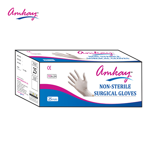 Non Sterile Gloves - Color: White