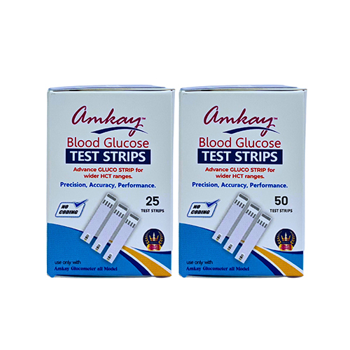 Gluco Strips (Pack Of 25 & 50) - Application: Home
