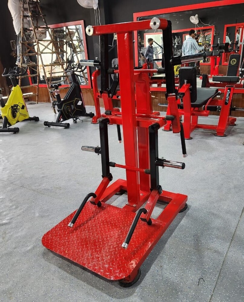 Lateral Raise Hammer Machine - 12 Gauge Apollo Isi Pipe, Customized Soft Foam Seat | Adjustable Height Functionality, Advanced Double Effect Welding For Stability, Plate Loaded Weight System