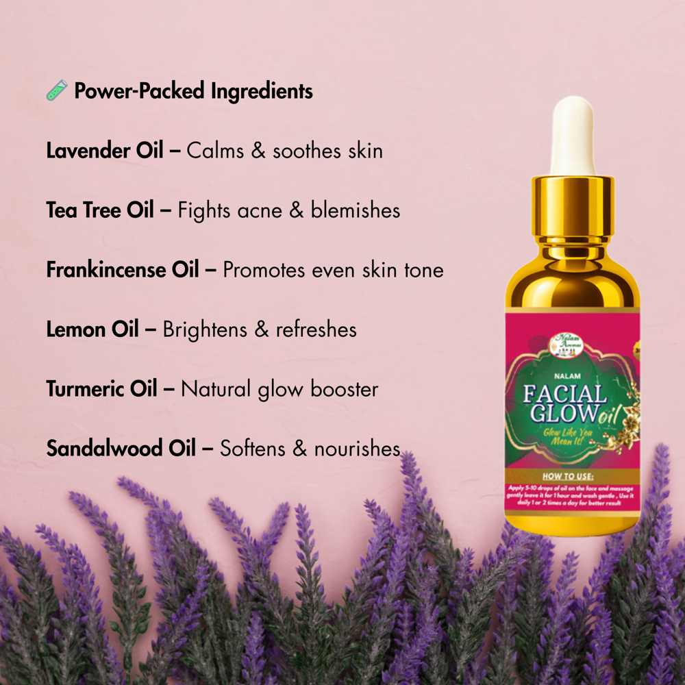 Facial Glow Oil - For Women