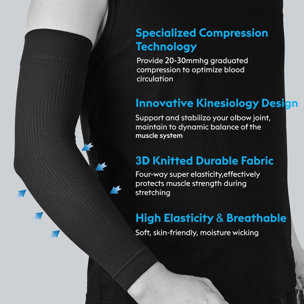 Elbow Support Black - Color: Various Available