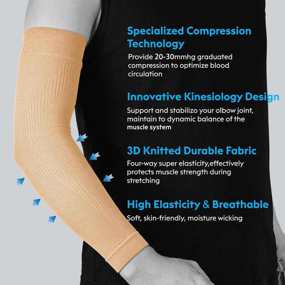Elbow Support Skin - Color: Cream