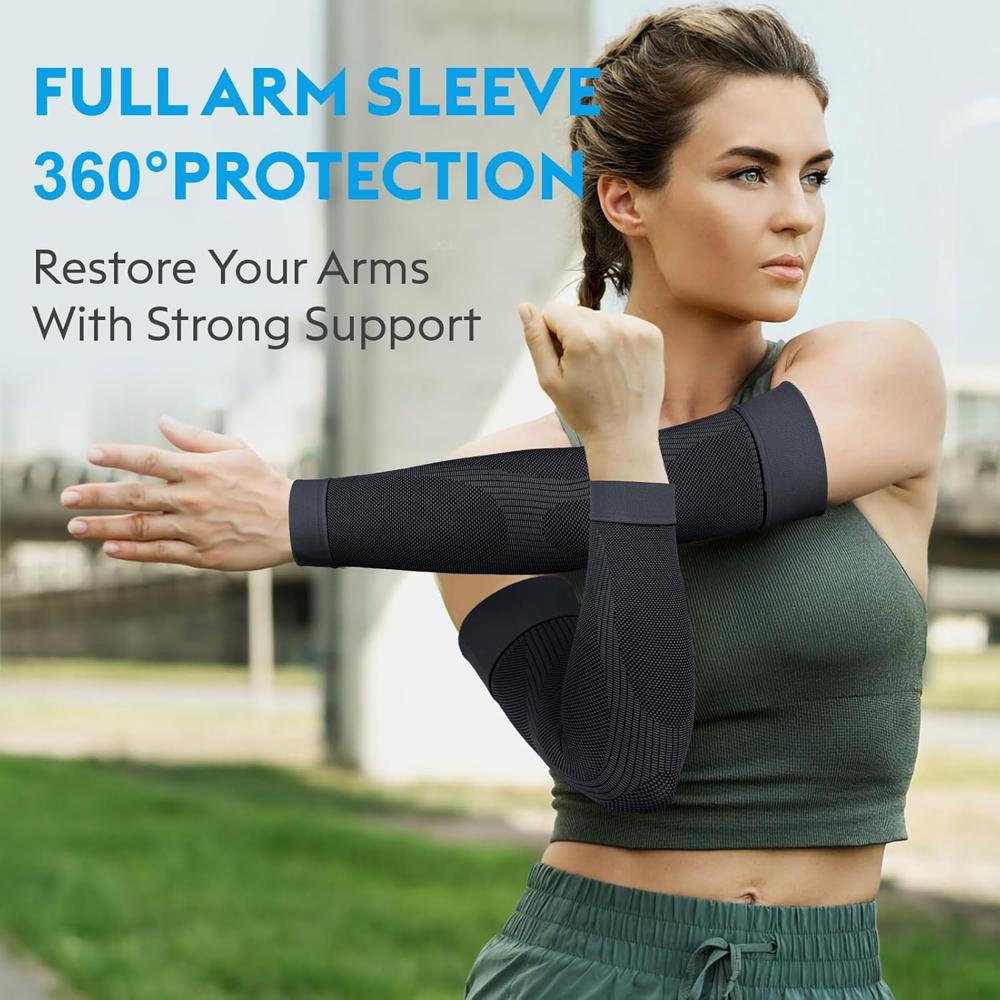 Elbow Support Grey - Color: Black