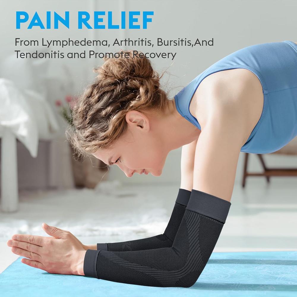 Elbow Support Grey - Color: Black