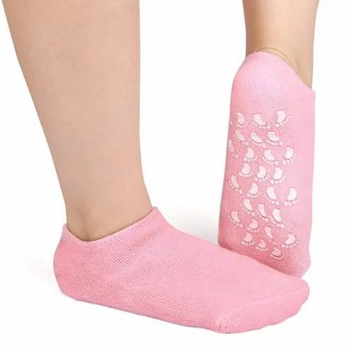 Spa Gel Socks - Color: Pink