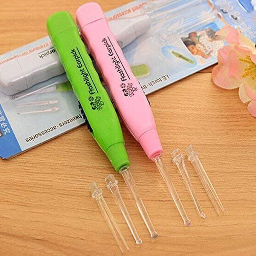 Earpick Flashlight Cleaner - Color: All Color
