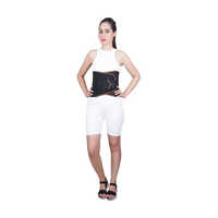 Abdominal Belt Black - Dimension (l*w*h): 35 X 20 X 5.2  Centimeter (cm)