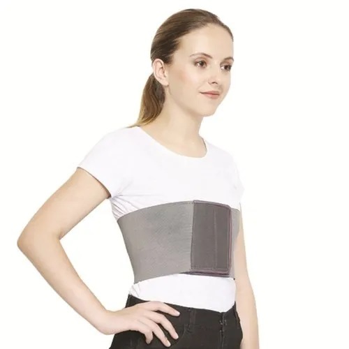 Rib Belt Elastic - Color: Grey