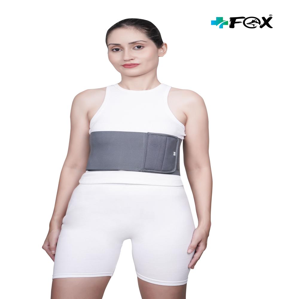 Rib Belt Elastic - Color: Grey