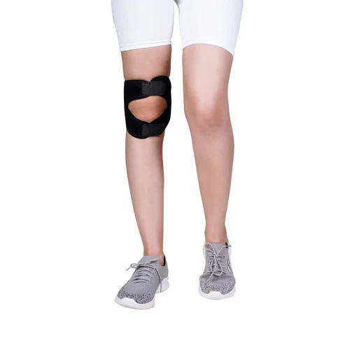 Dual Patella Guard - Color: Black