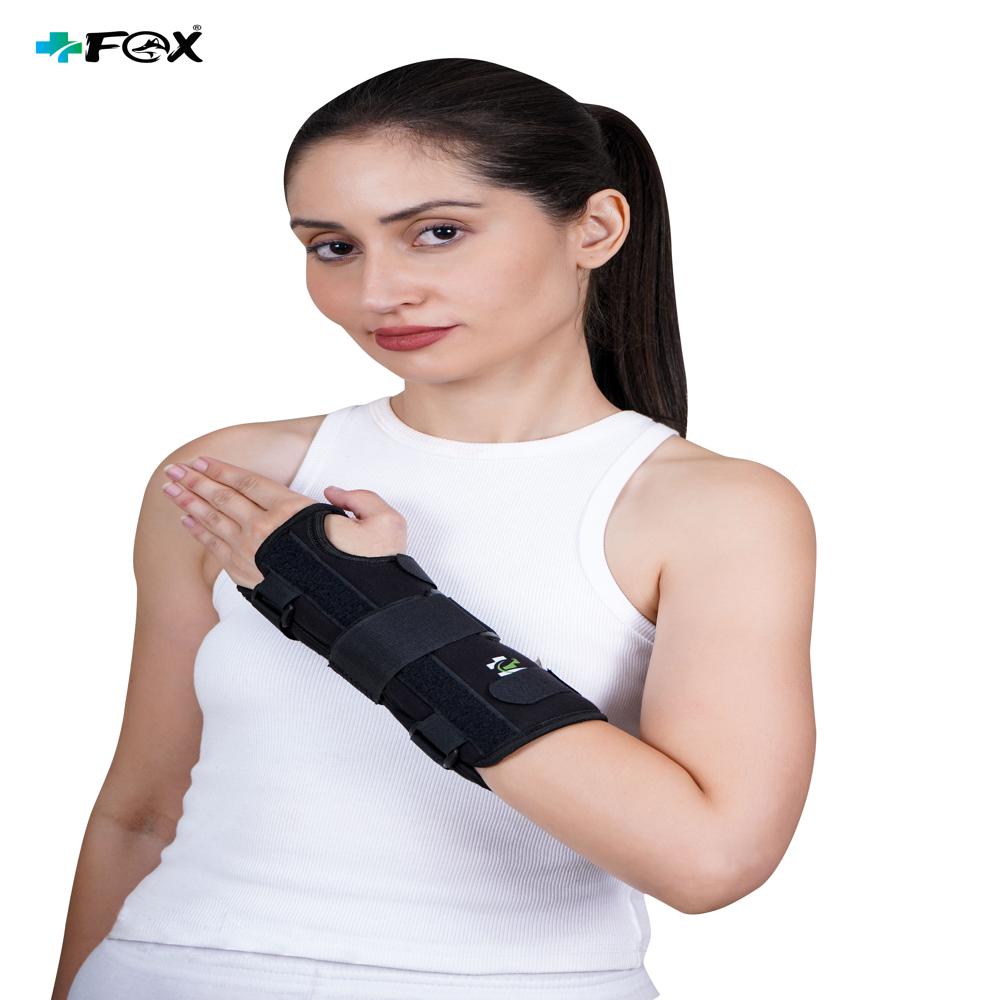 Wrist Cock Up Splint - Color: Black