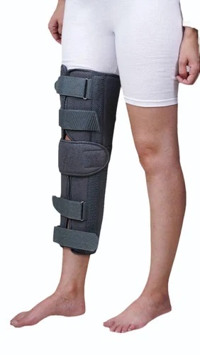 Knee Immobilizer Long - Color: Grey