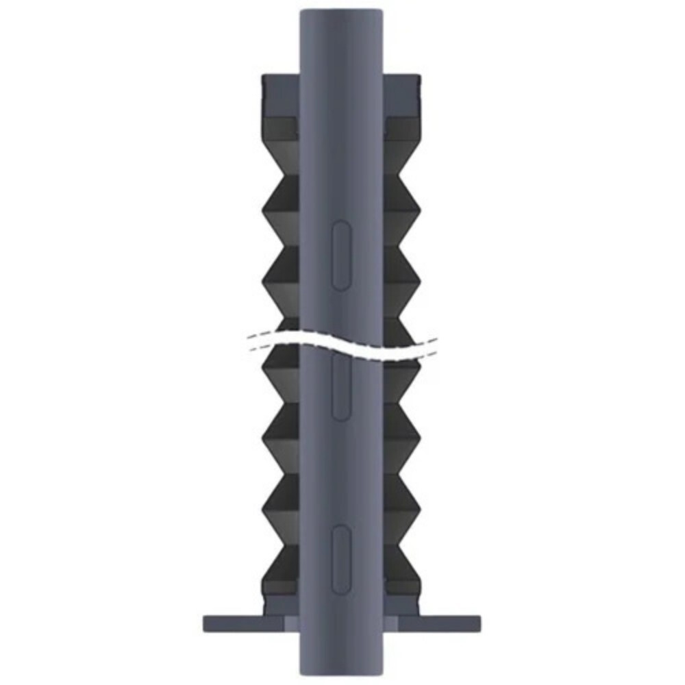 Gauge Pole Cover - Color: Black
