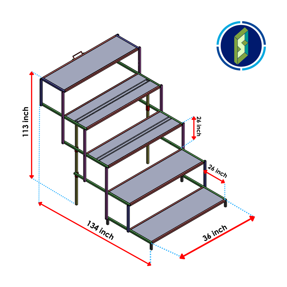 Foldable Golu Steps In Erode