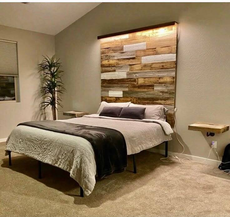 Bed Head Board - Artwork: Handmade