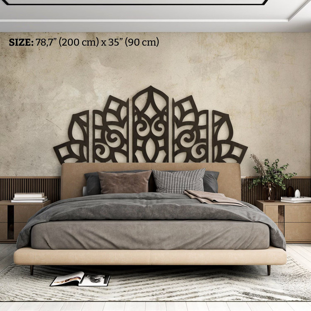 Bed Head Board - Artwork: Handmade