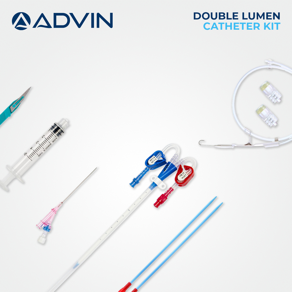Double Lumen Central Venous Catheter Kit