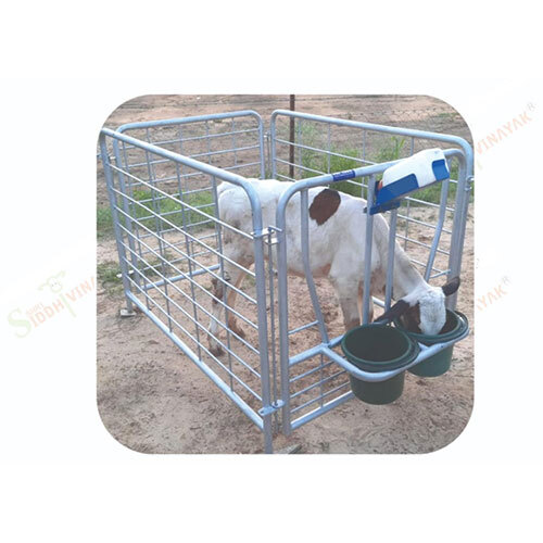 Calf And Dog Cage - Color: Grey