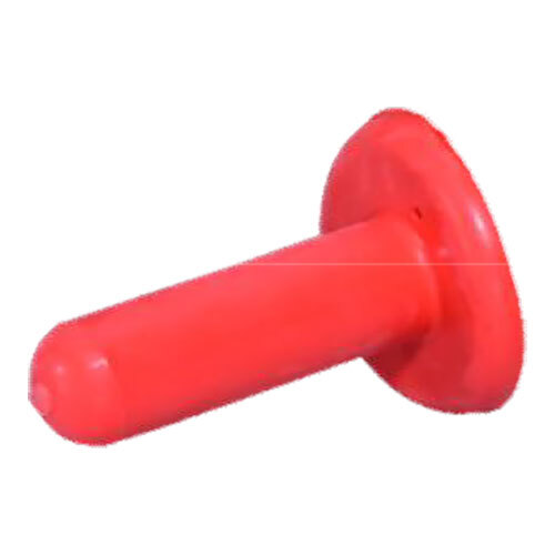 80 Mm Milk Bottle Nipple - Color: Red