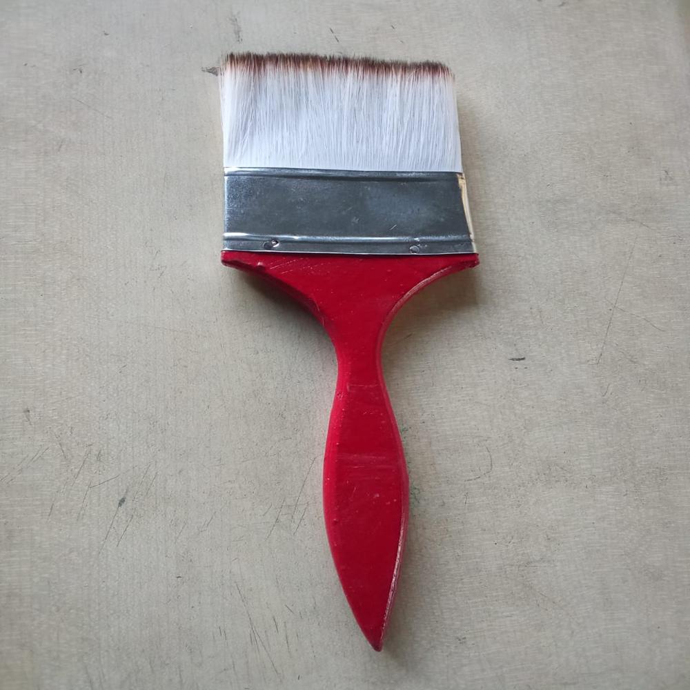 polish wooden brush