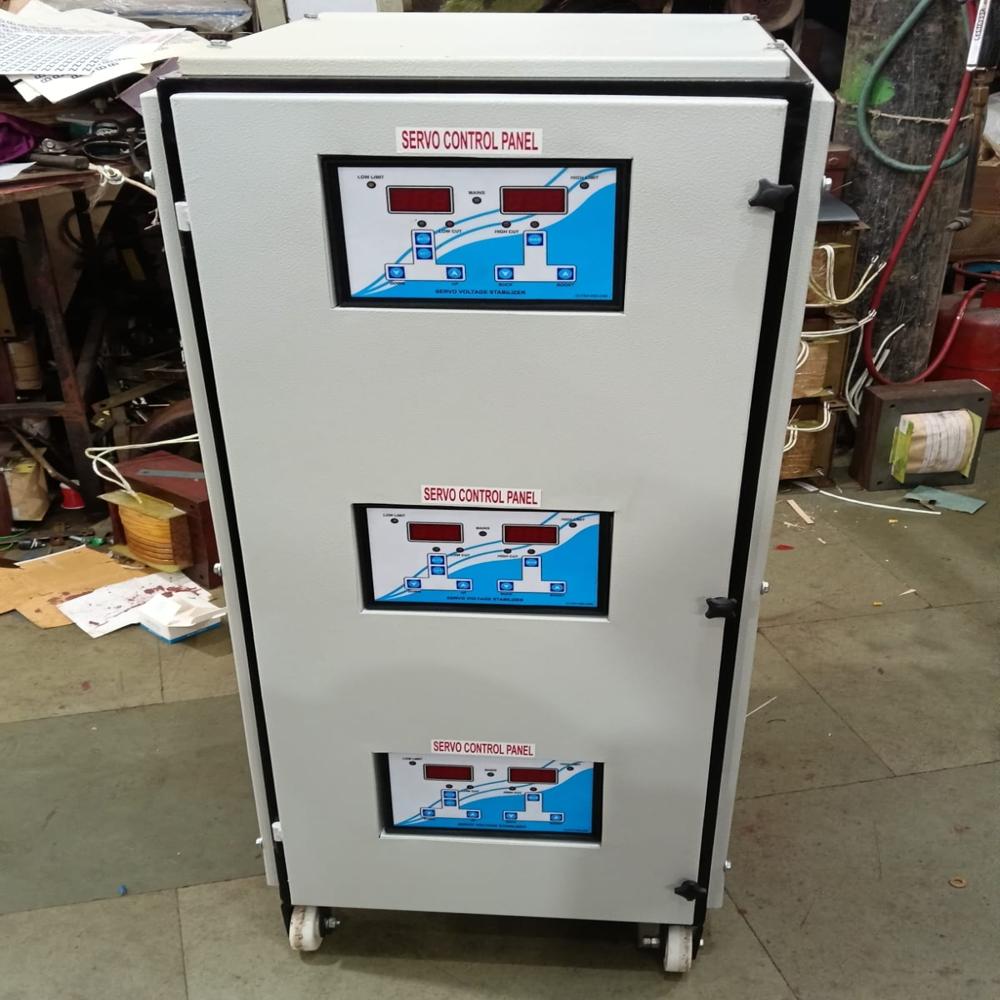 Automatic Voltage Servo Stabilizer - Current: Ac