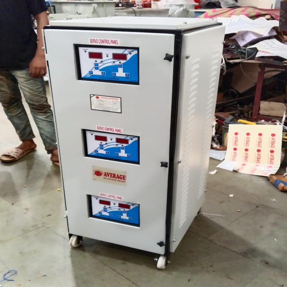 स्वचालित वोल्टेज सर्वो स्टेबलाइज़र - एवरेज इंटरप्राइजेज