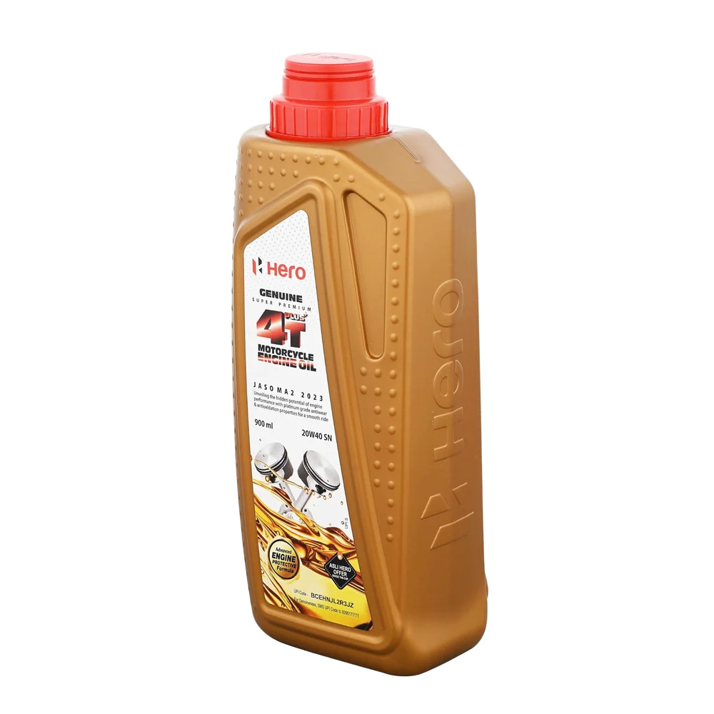 Hero Genuine 4T Plus 10W30 Motorcycle Engine Oil - Application: Automotive