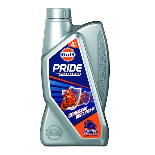 Gulf Pride 4T Ultra Plus 20W 40 Engine Oil - Application: Automotive