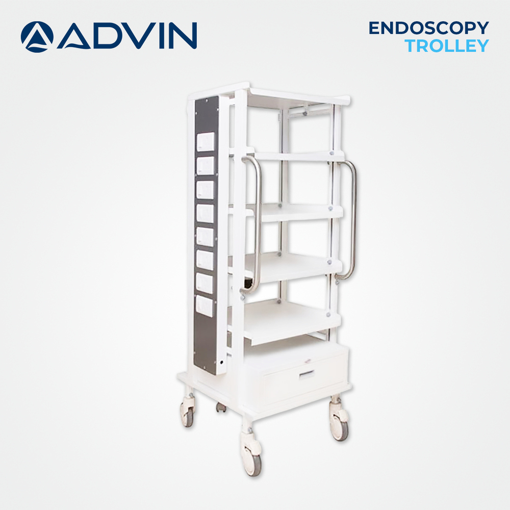 Steel Endoscopy Trolley