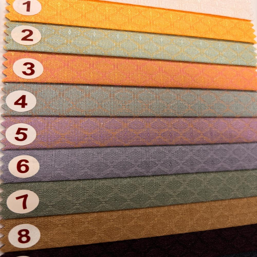 POLY LINEN JACQUARD FABRIC