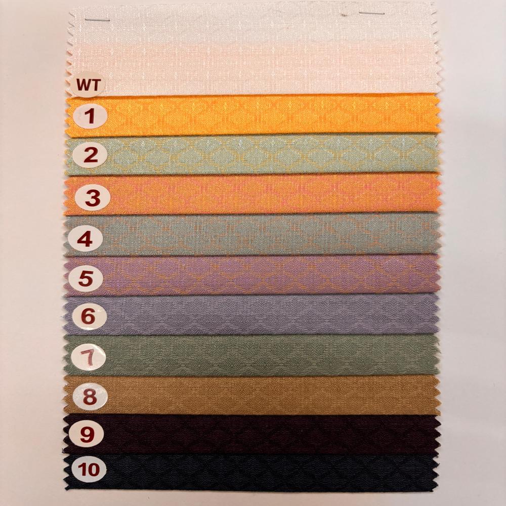 POLY LINEN JACQUARD FABRIC