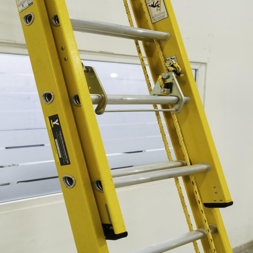 FRP (Fiberglass) Wall Support Straight Ladder