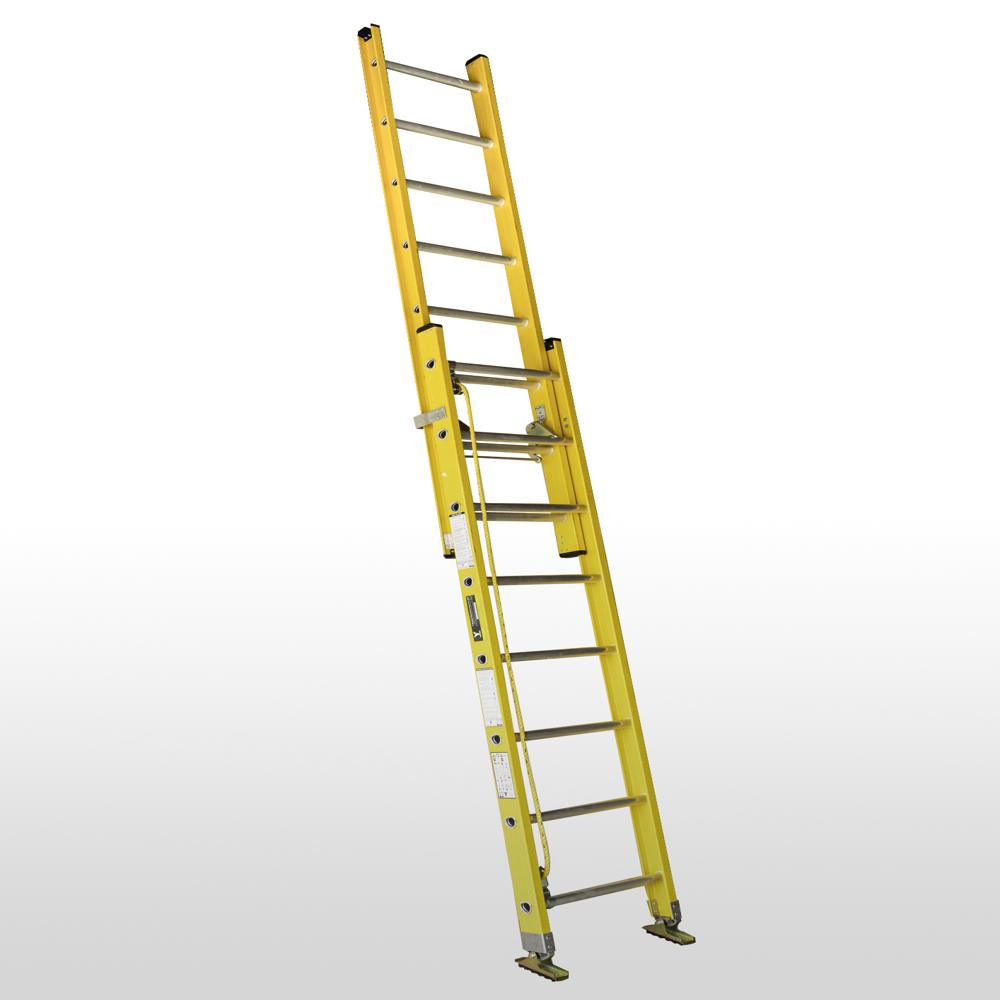 FRP (Fiberglass) Wall Support Straight Ladder